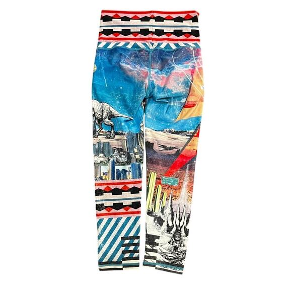 EUC Niyama Sol Endless RARE David Bowie leggings capris no longer made size XS - Picture 5 of 6